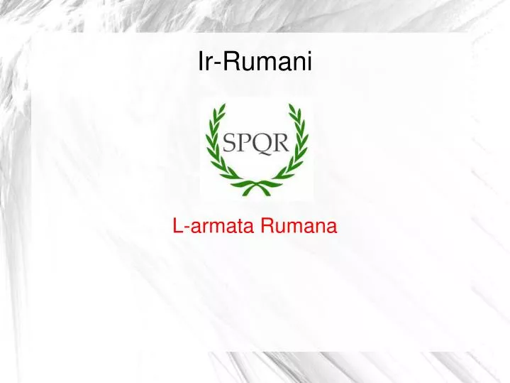 l armata rumana