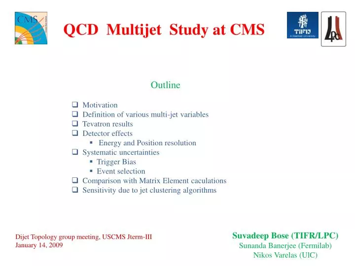 qcd multijet study at cms
