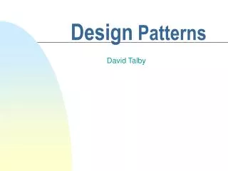 Design Patterns