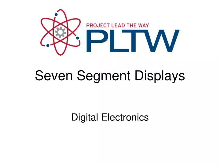 seven segment displays