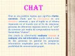 CHAT - slide 1