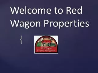 Red Wagon Properties– A Certified Property Management Compan
