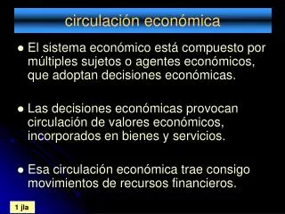 circulaci n econ mica