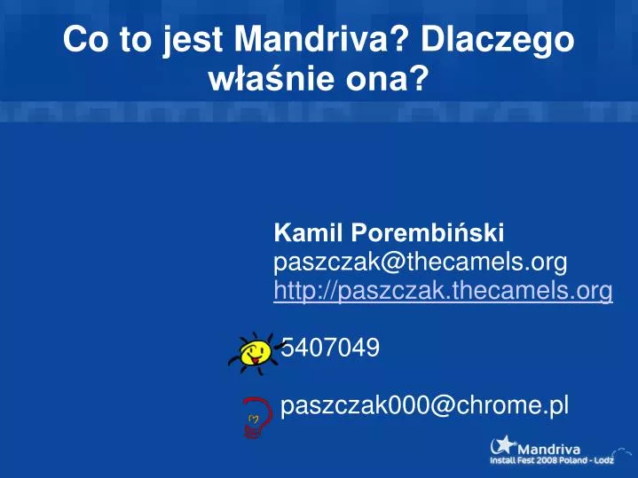 kamil porembi ski paszczak@thecamels org http paszczak thecamels org 5407049 paszczak000@chrome pl