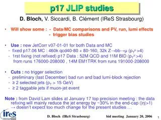 p17 JLIP studies