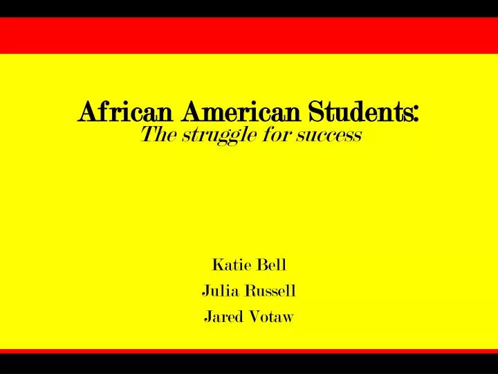 african american students