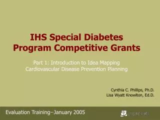 IHS Special Diabetes Program Competitive Grants Part 1: Introduction to Idea Mapping