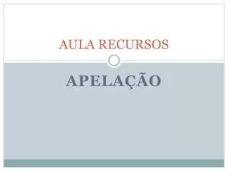 aula recursos