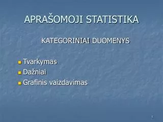apra omoji statistika