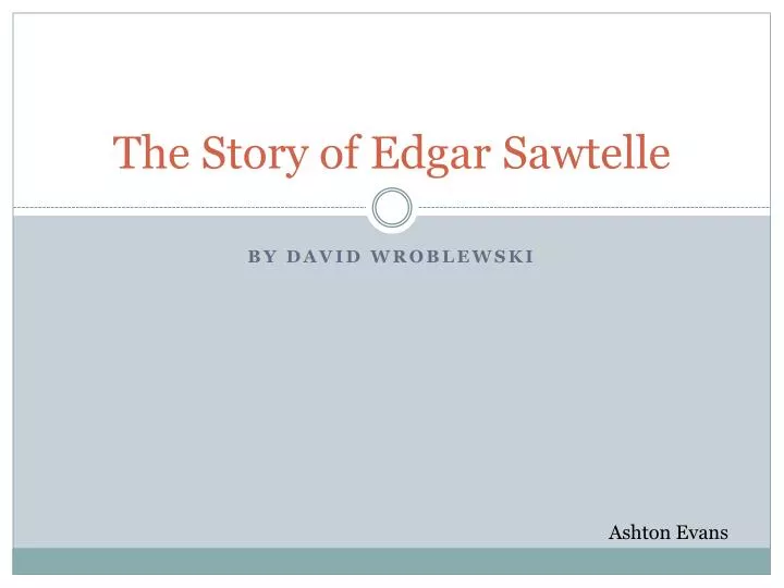 the story of edgar sawtelle