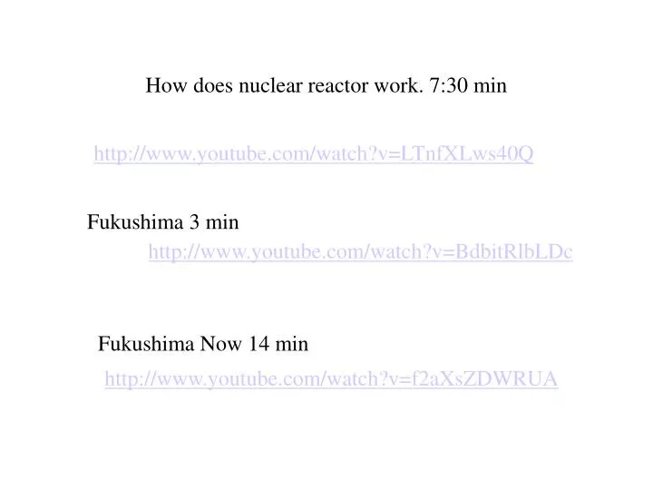 how does nuclear reactor work 7 30 min