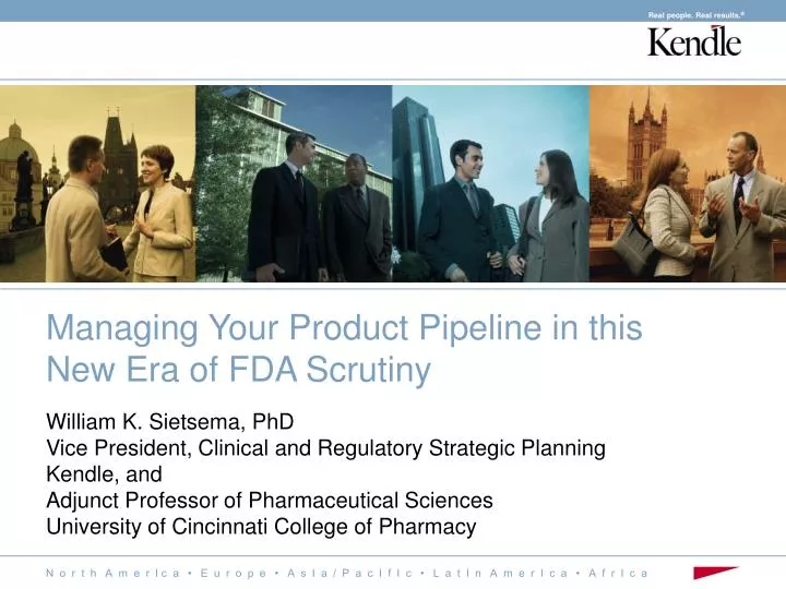 managing your product pipeline in this new era of fda scrutiny