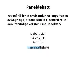 paneldebatt