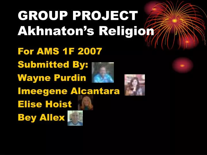 group project akhnaton s religion
