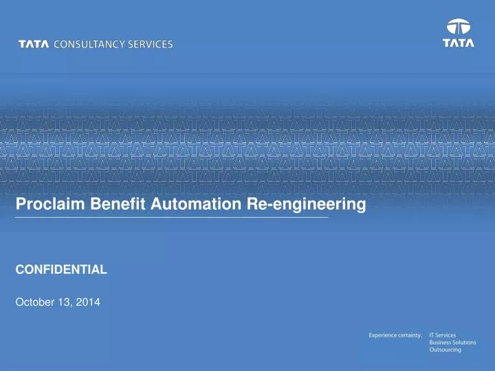 proclaim benefit automation re engineering