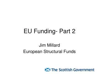 EU Funding- Part 2