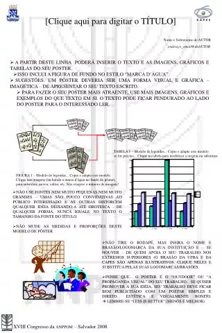 clique aqui para digitar o t tulo
