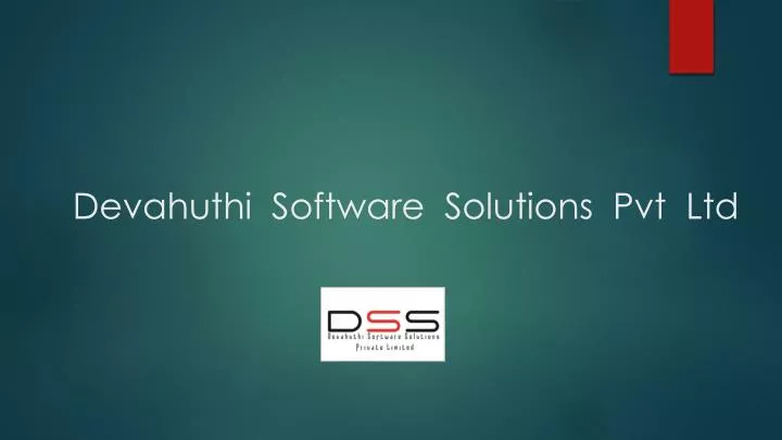 devahuthi software solutions pvt ltd