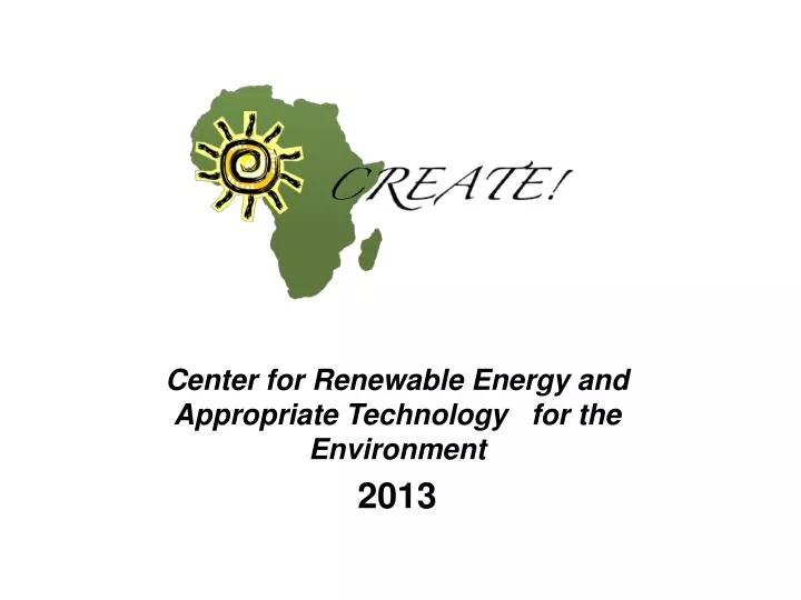 center for renewable energy and appropriate technology for the environment