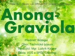 p edm t biologie obor technick lyceum vyu uj c mgr ludv k ka par kola vo a sp e olomouc