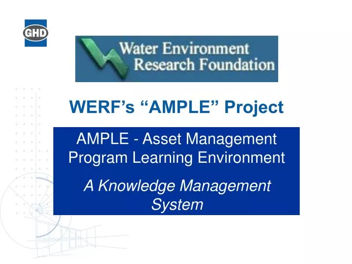 werf s ample project