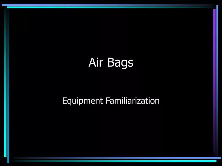 air bags