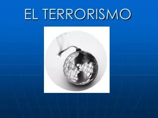 el terrorismo