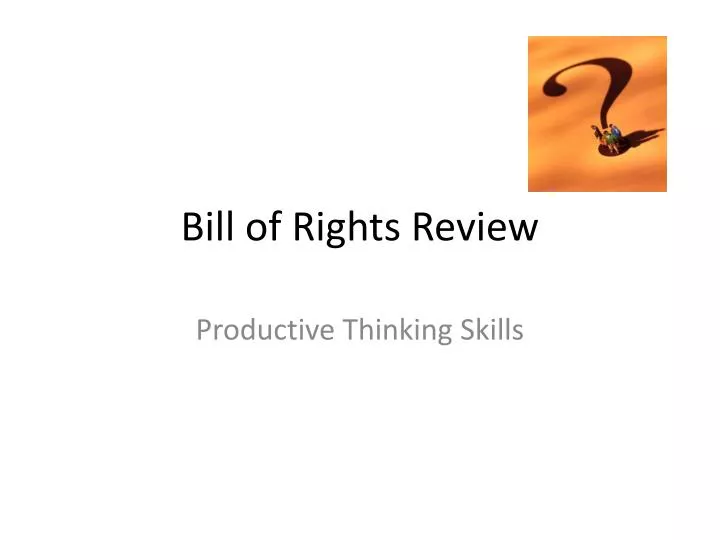 bill of rights review