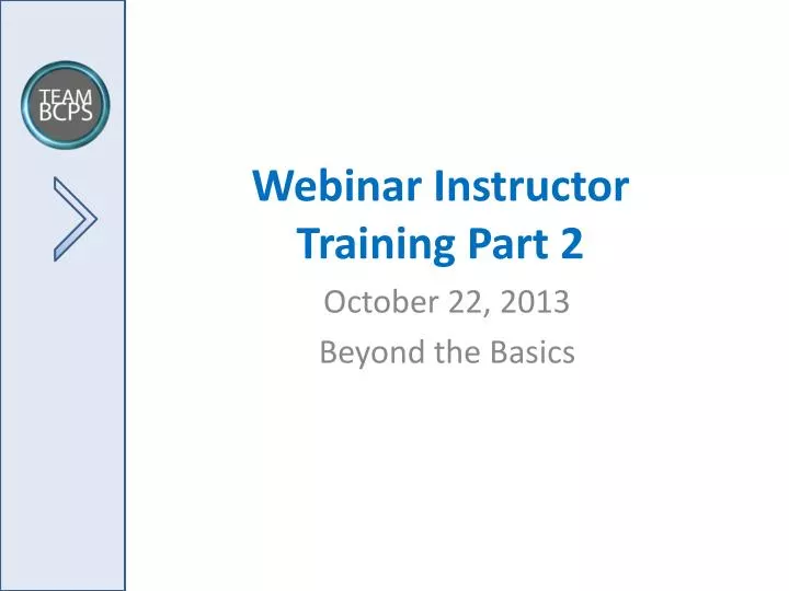 webinar instructor training part 2