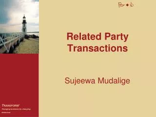 Related Party Transactions