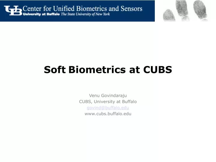 soft biometrics at cubs