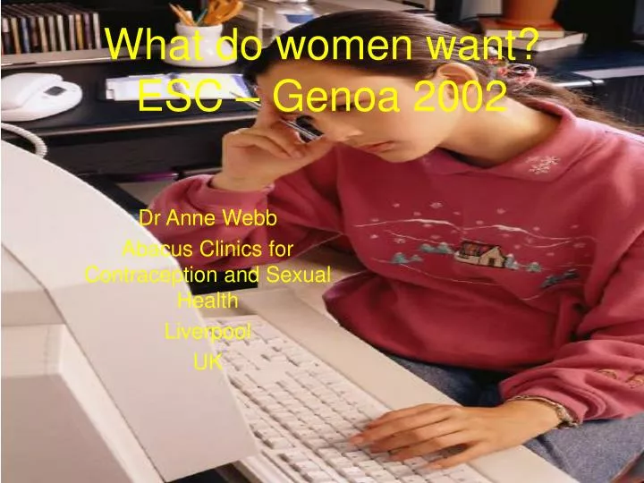 what do women want esc genoa 2002