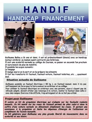 h a n d i f handicap financement