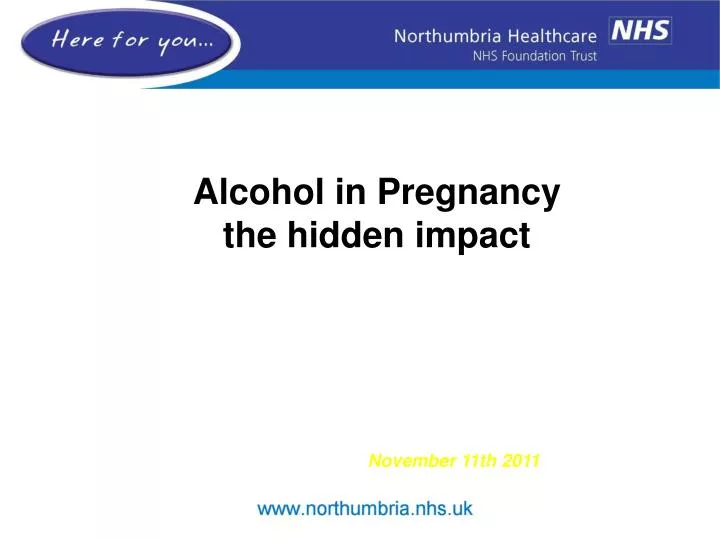 alcohol in pregnancy the hidden impact
