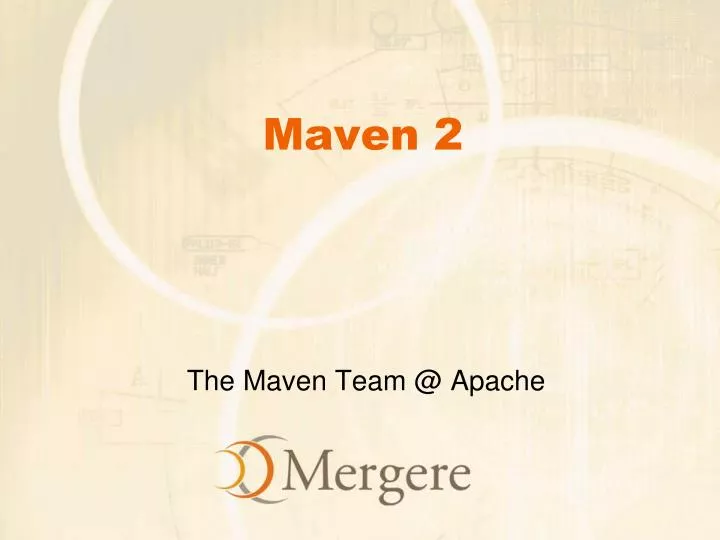 the maven team @ apache