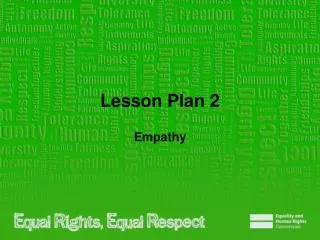 lesson plan 2