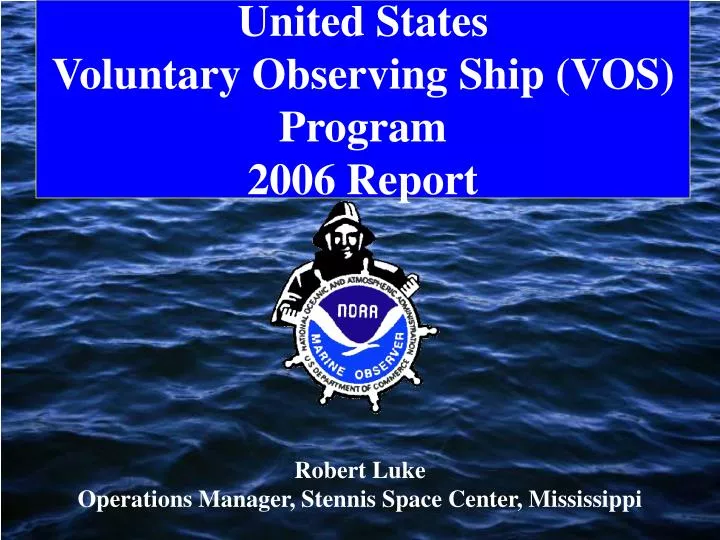 united states voluntary observing ship vos program 2006 report