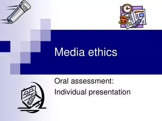 Media ethics