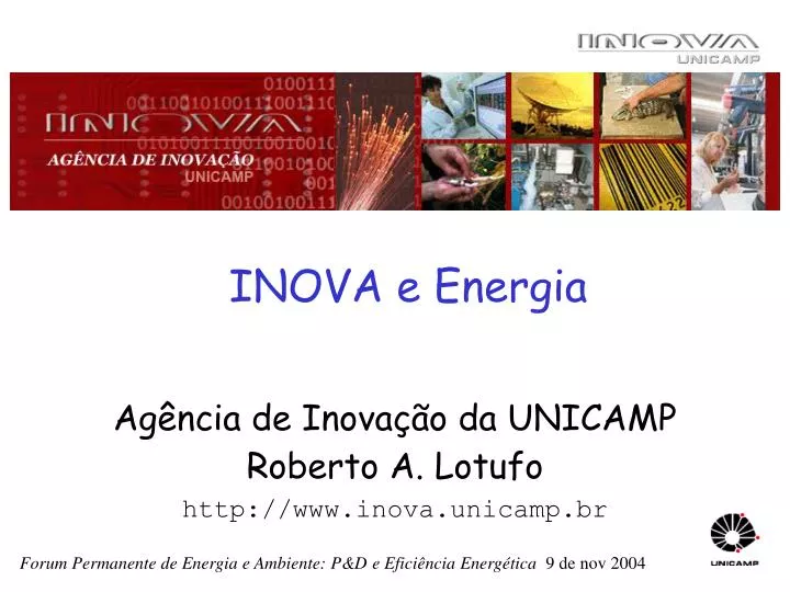 ag ncia de inova o da unicamp