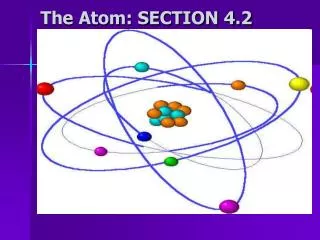 The Atom: SECTION 4.2