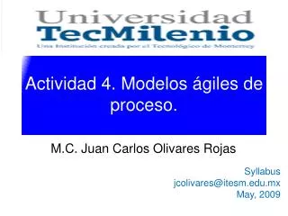 actividad 4 modelos giles de proceso