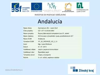 andaluc a