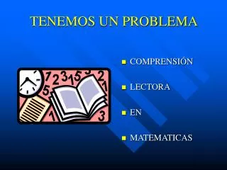 tenemos un problema