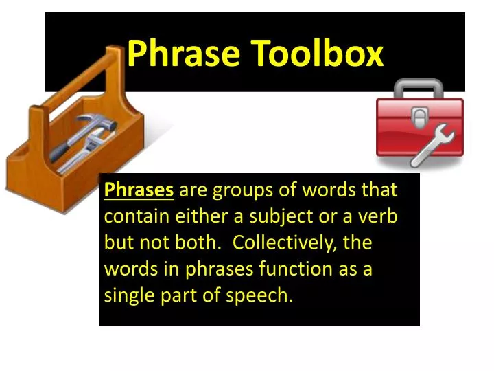 phrase toolbox