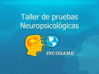 taller de pruebas neuropsicol gicas