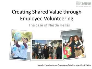 Creating Shared Value through Employee Volunteering
