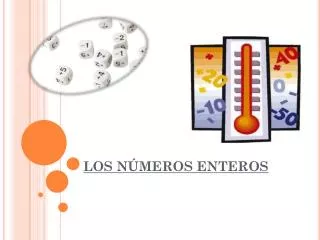 los n meros enteros