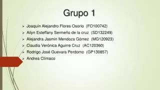 grupo 1