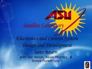 Electronics and Control System Design and Development