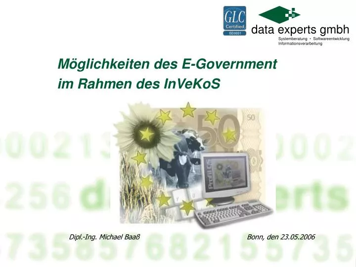 m glichkeiten des e government im rahmen des invekos